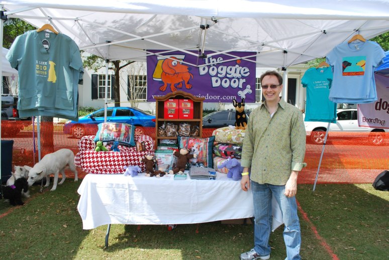 The wonderful Brian, owner of the Doggie Door.